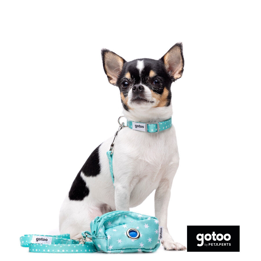 Gotoo Porta bolsas estampado verde para perros, , large Imagen numero 5