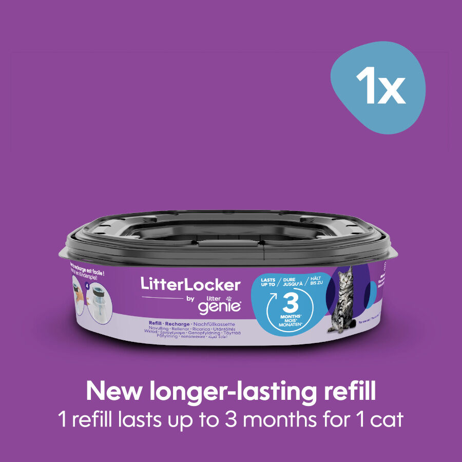 Litter Genie LitterLocker Recambio Cuadrado para gatos, , large indicador imagen numero 7