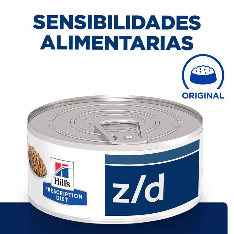156 g Hill's Prescription Diet Food Sensitives lata z/d para gatos, , large indicador imagen numero 1