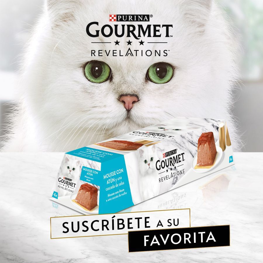 4 tarrinas x 57 g Gourmet Revelations  At&uacute;n tarrinas en mousse para gatos, , large indicador imagen numero 3