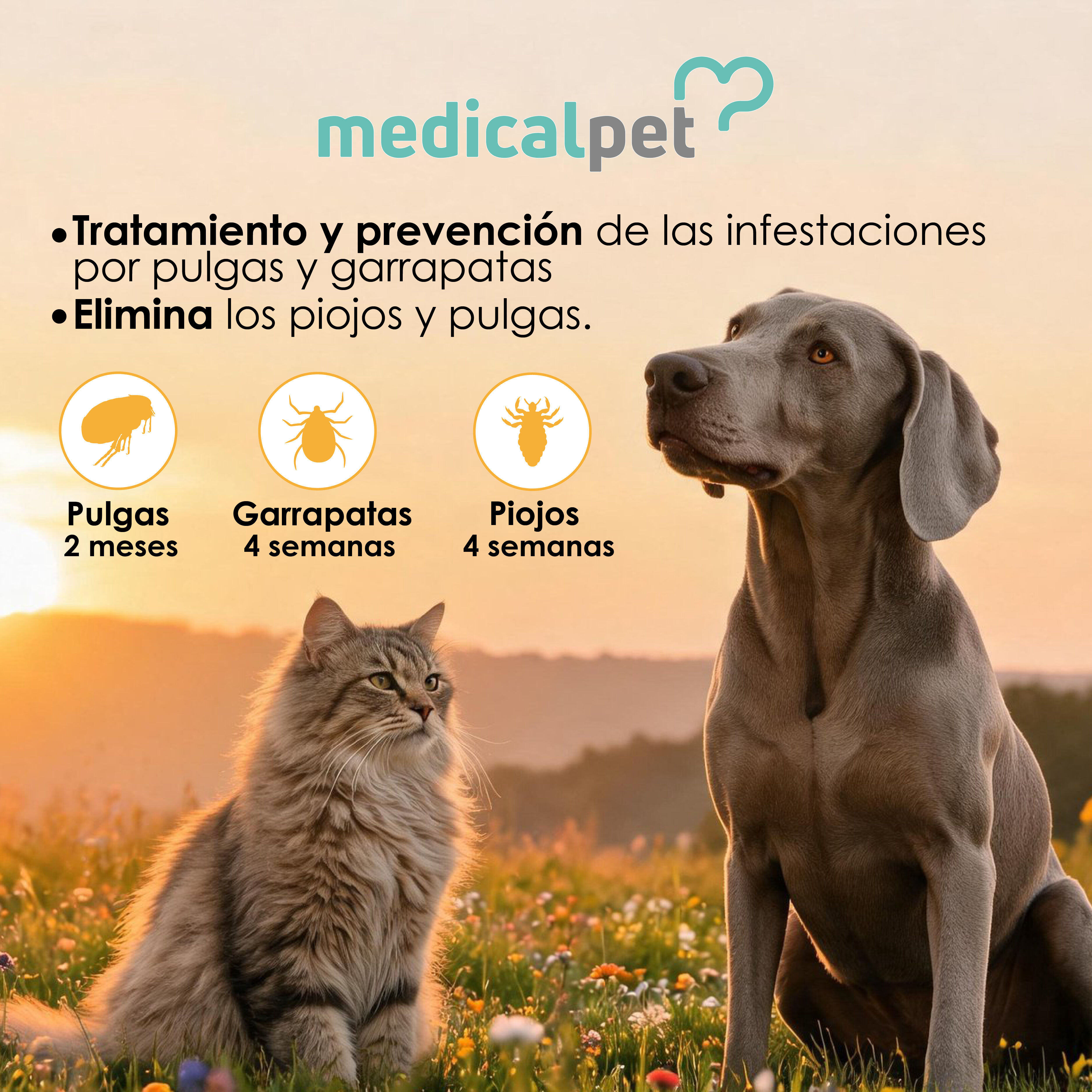 Medicalpet Spray antiparasitario para perros y gatos, , large indicador imagen numero 4