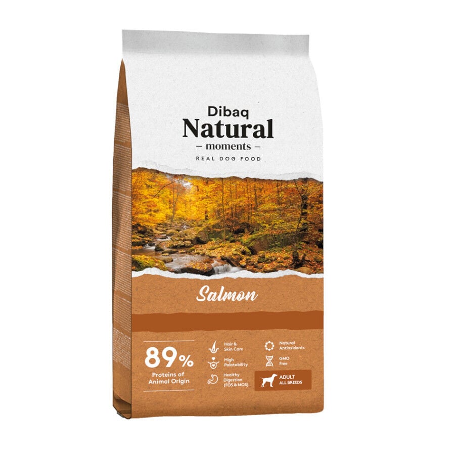 Dibaq Natural Moments Adult Salm&oacute;n pienso para perros