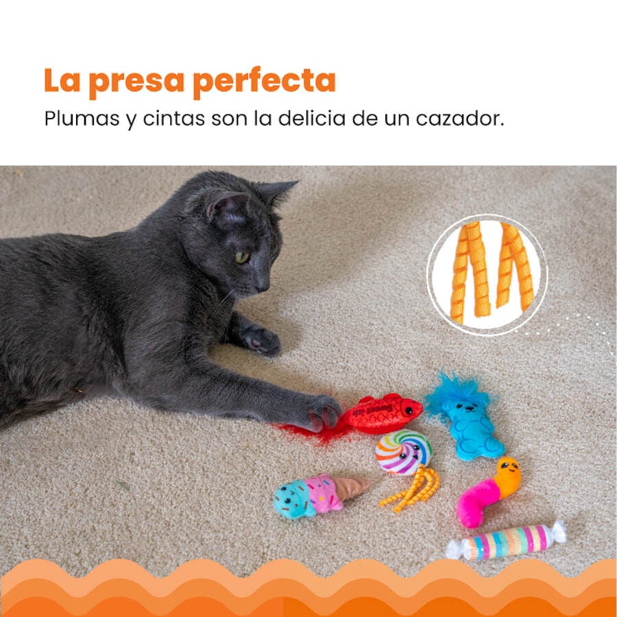 Catstages Sweet Treats Peluches Surtidos para gatos, , large indicador imagen numero 5
