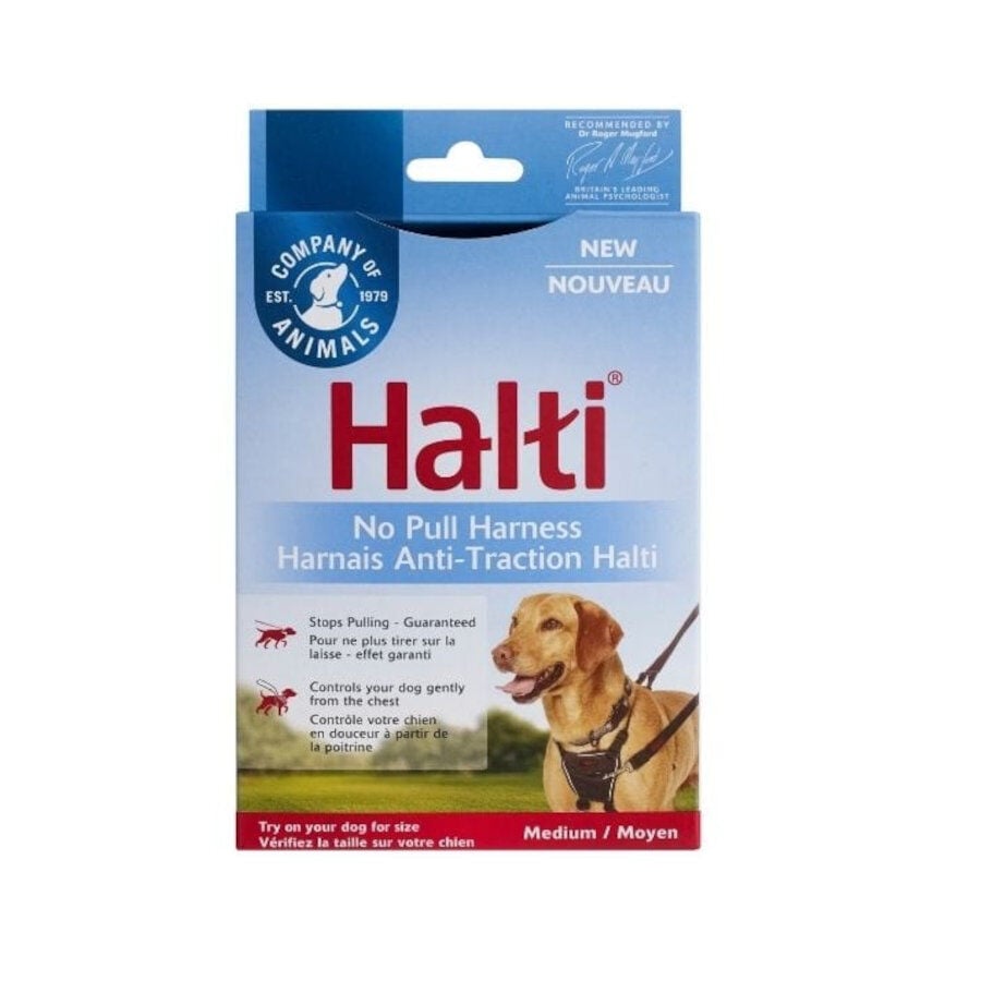 Halti Arn&eacute;s antitirones negro para perros, , large indicador imagen numero 2