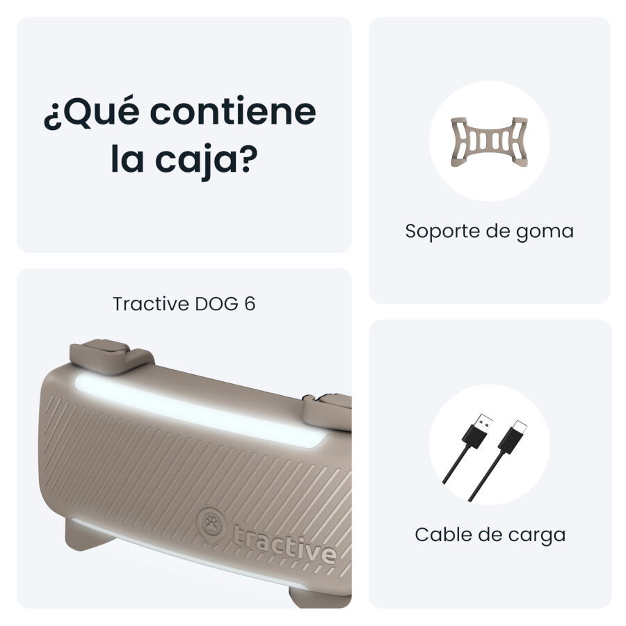 Tractive GPS Dog 6 Marr&oacute;n Rastreador para perros, , large Imagen numero 5