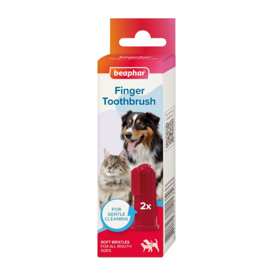Beaphar Cepillo Dental de Dedo para Perros y Gatos, , large indicador imagen numero 1