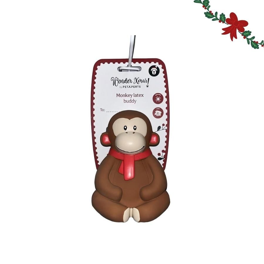 Wonder Christmas Mono L&aacute;tex Juguete para perros, , large indicador imagen numero 6