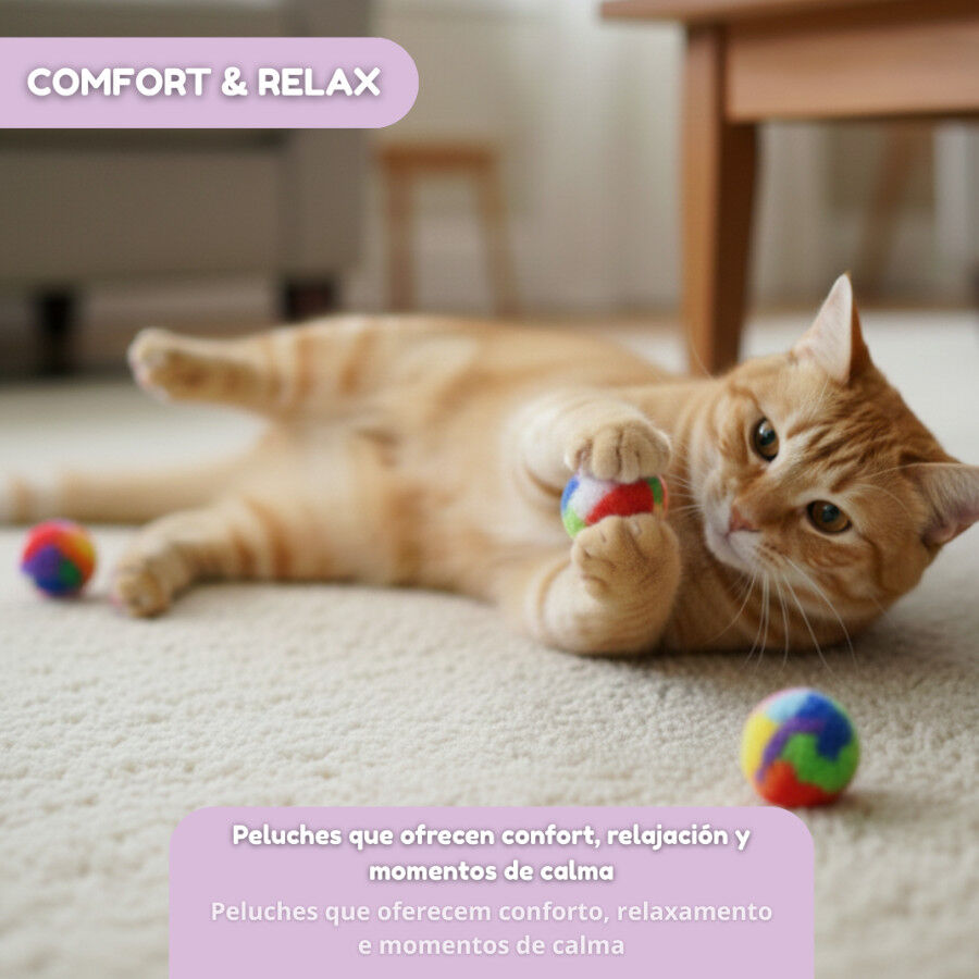 Tootoy! Pelota de Peluche Suaves para gatos, , large indicador imagen numero 5