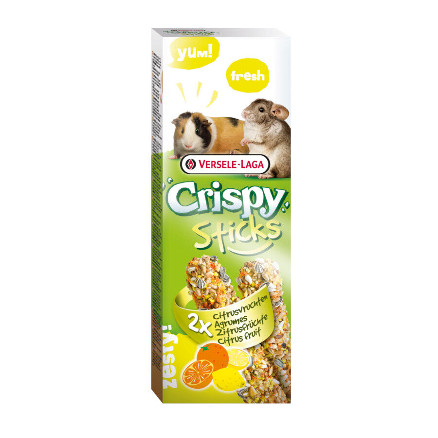 Versele-Laga Crispy Sticks Frutas C&iacute;tricas para roedores, , large indicador imagen numero 2