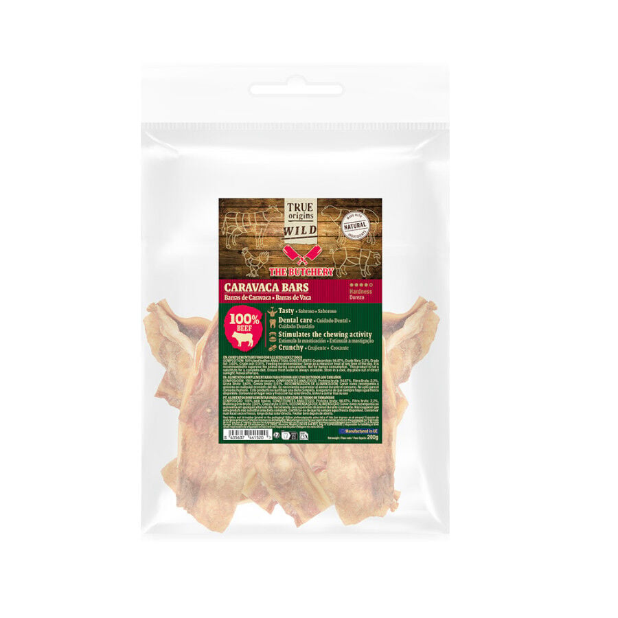 True Origins Wild Tiras de Caravaca Snack para perros