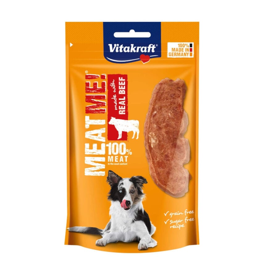 60 g Vitakraft Carne Deshidratada Ternera para perros, , large Imagen numero 1