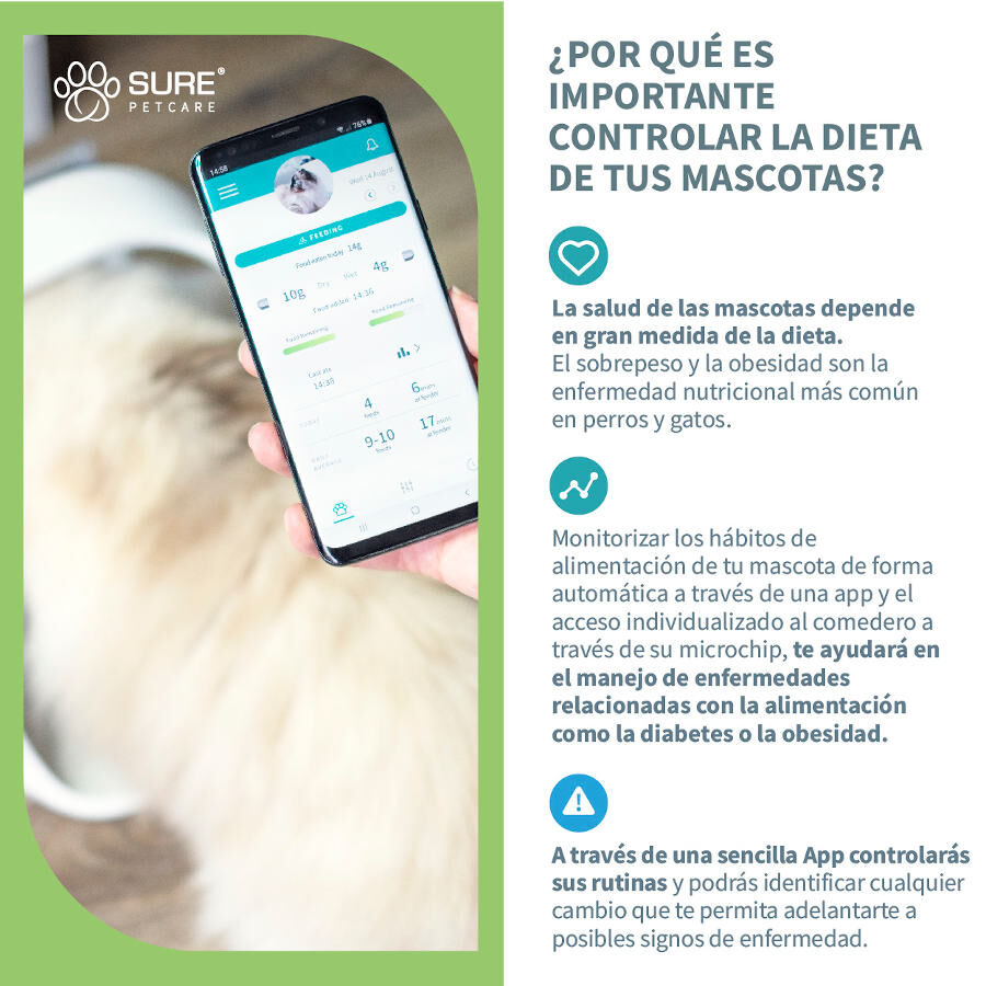 Sure Petcare Surefeed Comedero Autom&aacute;tico con Microchip Connect para perros y gatos, , large Imagen numero 3