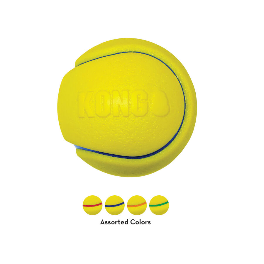Kong Squeezz Tennis pelota para perros, , large indicador imagen numero 3