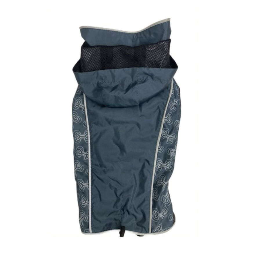 Outech Chubasquero con Estampado de Huesos para perros, , large indicador imagen numero 1