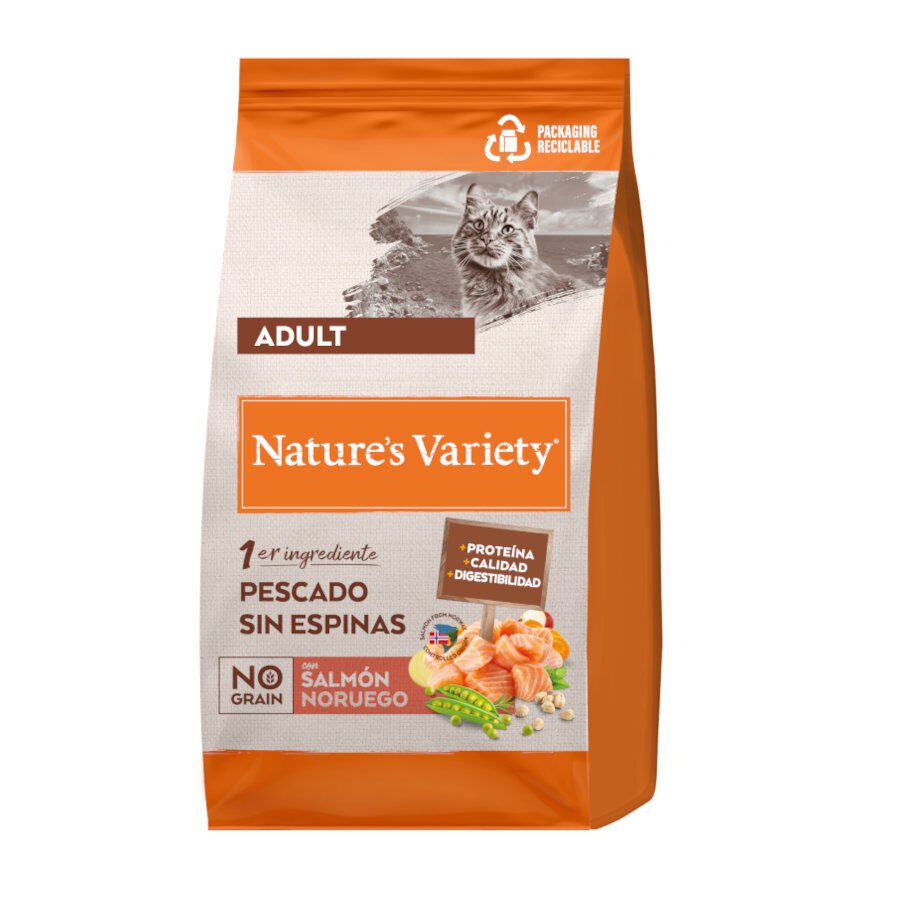 Nature's Variety No Grain Adult Salm&oacute;n Noruego pienso para gatos