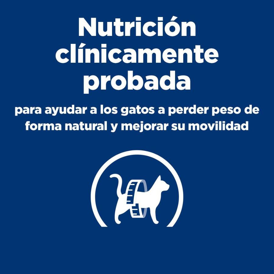 8 kg Hill's Prescription Diet Metabolic + Mobility Pollo Pienso para gatos, , large indicador imagen numero 8