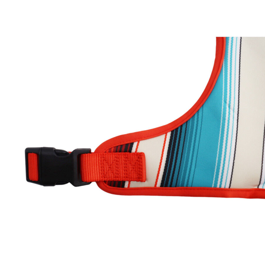 Gotoo Arn&eacute;s ajustable estampado de rayas multicolor para perros, , large indicador imagen numero 4