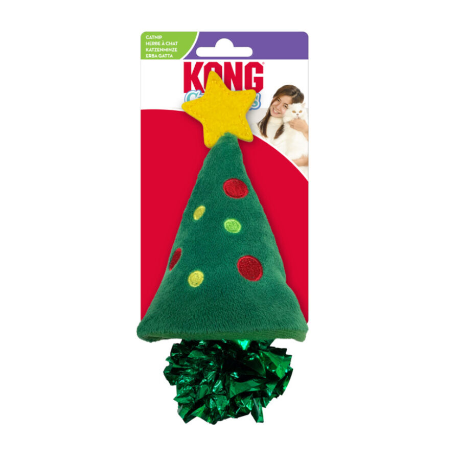 Kong Holiday Crackles &Aacute;rbol de Navidad de juguete para gatos, , large indicador imagen numero 2