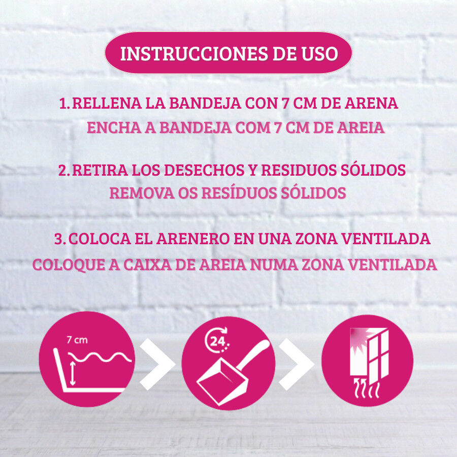 10 L TK-Pet Litter Wondersand Arena Natural para gatos, , large indicador imagen numero 4