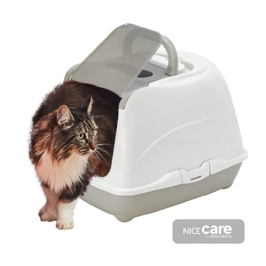 Nice Care Arenero Mega Flip Large Beige para gatos