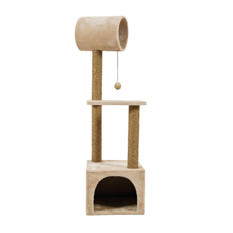 Zolux &Aacute;rbol Rascador Tr&iacute;o con T&uacute;nel para gatos, , large Imagen numero 1
