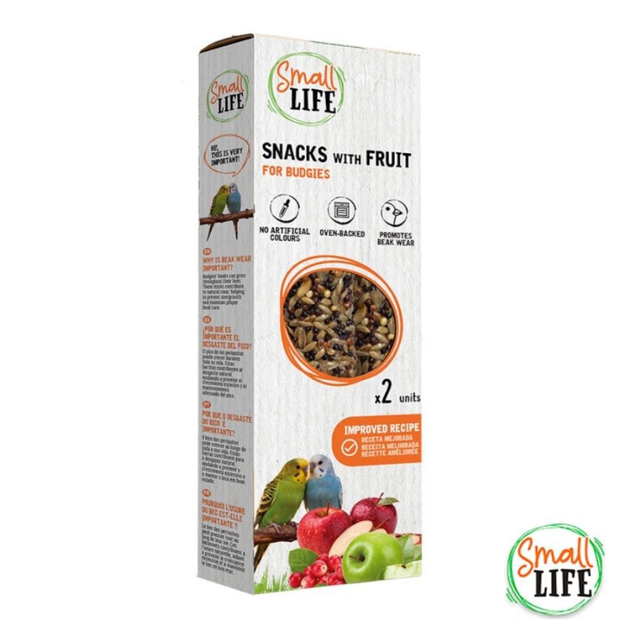 Small Life Barritas Snack con Fruta para periquitos