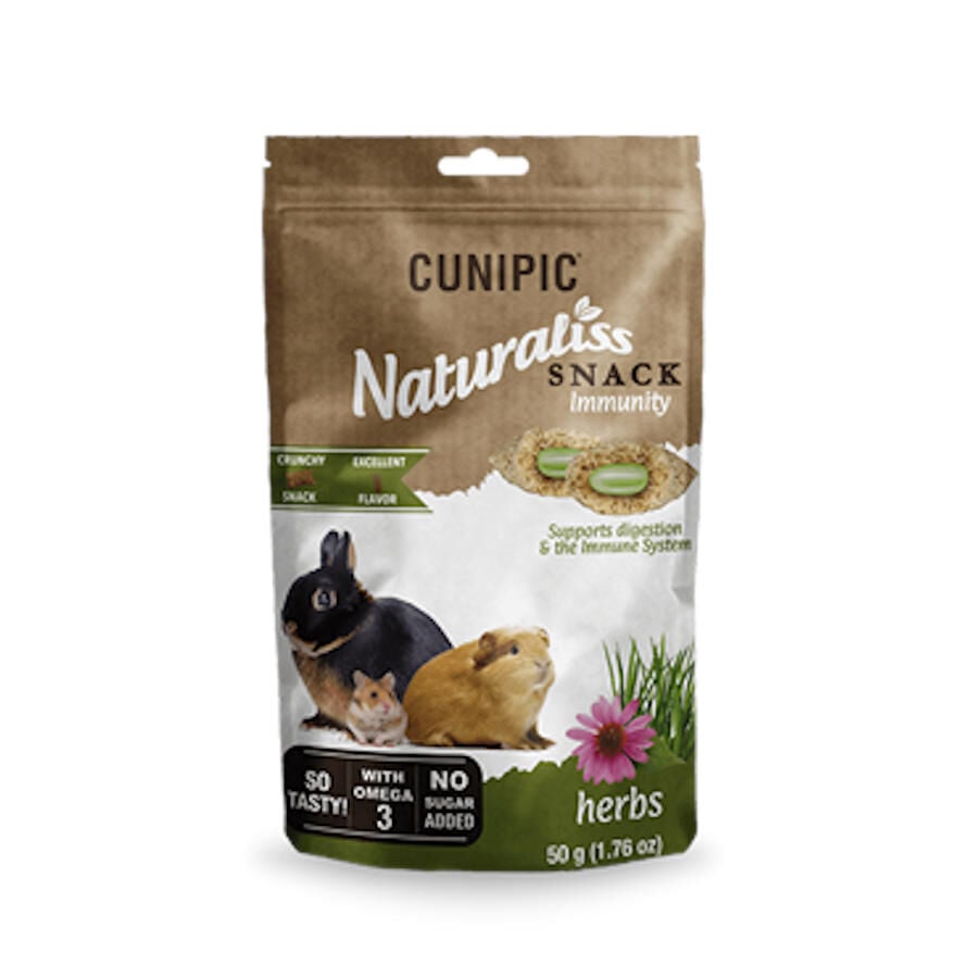 Cunipic Naturaliss Immunity Chuches de Hierbas para roedores, , large Imagen numero 1