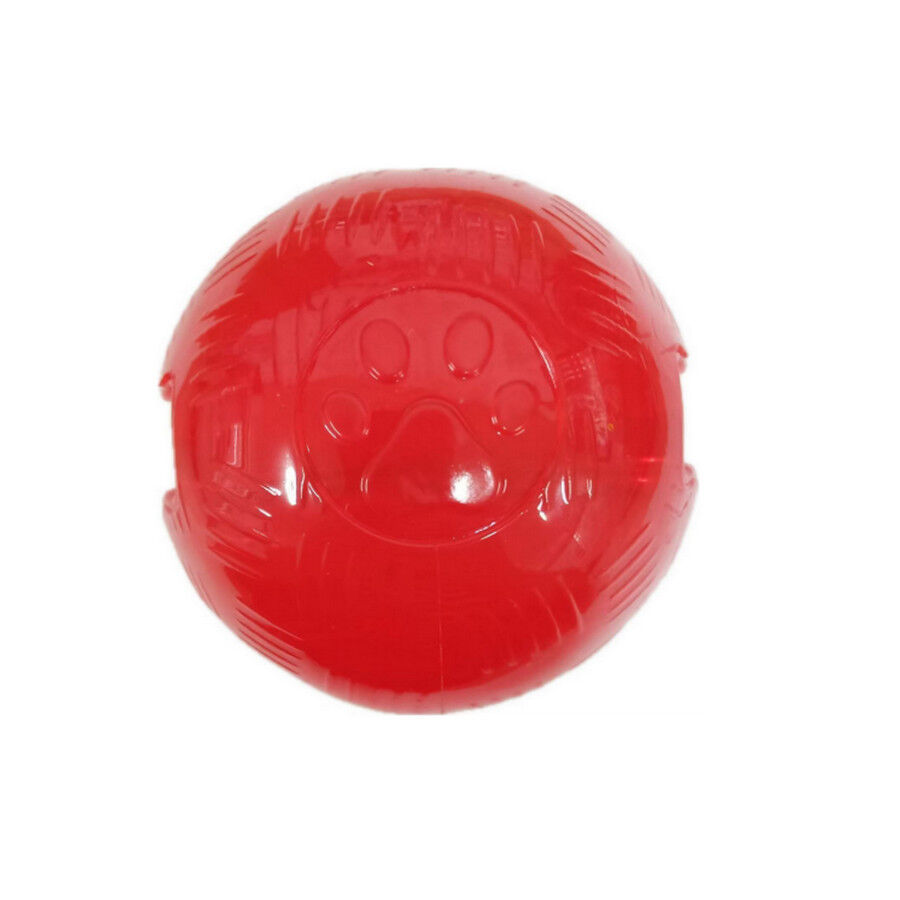 Tootoy! Pelota Toughie Rubber de Goma Roja para perros, , large indicador imagen numero 3