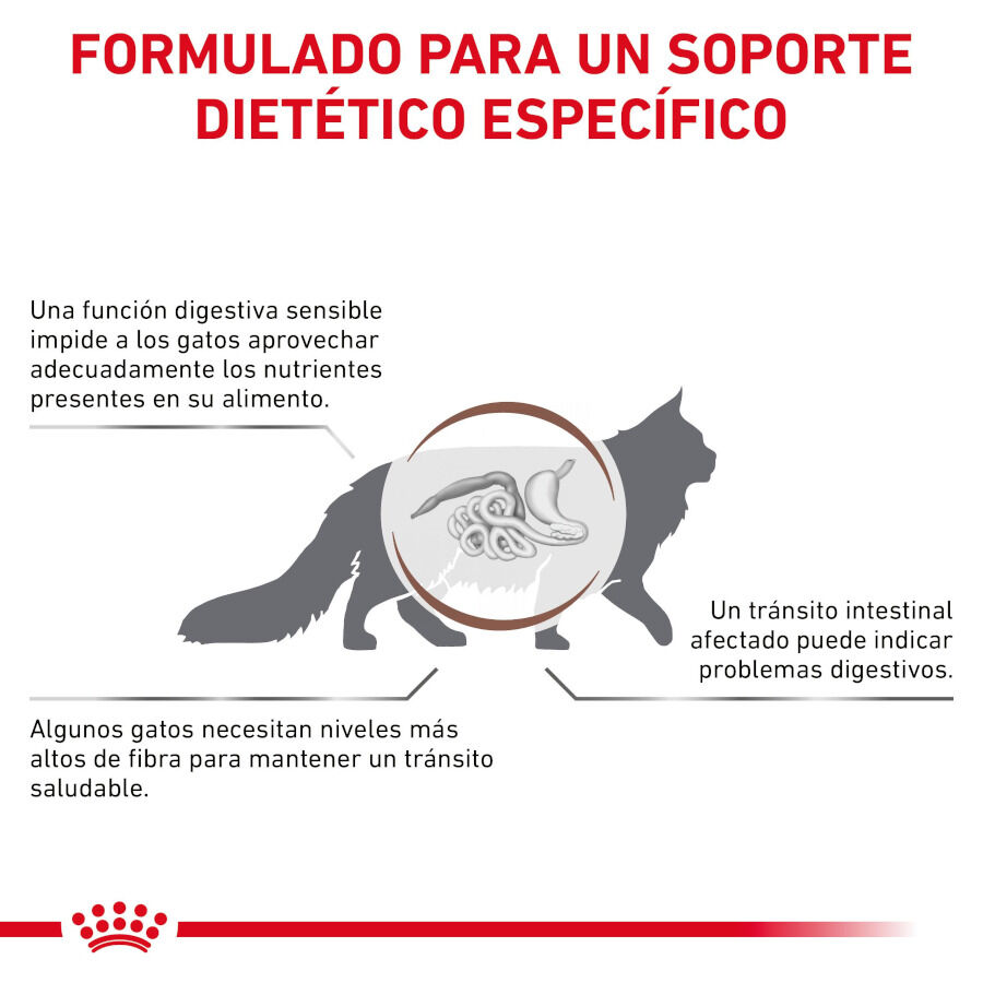 12 sobres x 85 g Royal Canin Gastrointestinal Fibre Response L&aacute;minas en Salsa Sobre para gatos, , large indicador imagen numero 3