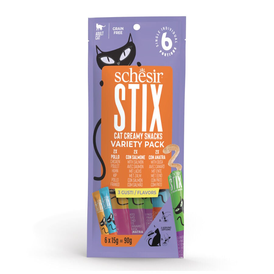 Schesir Stix Snacks varios sabores para gato