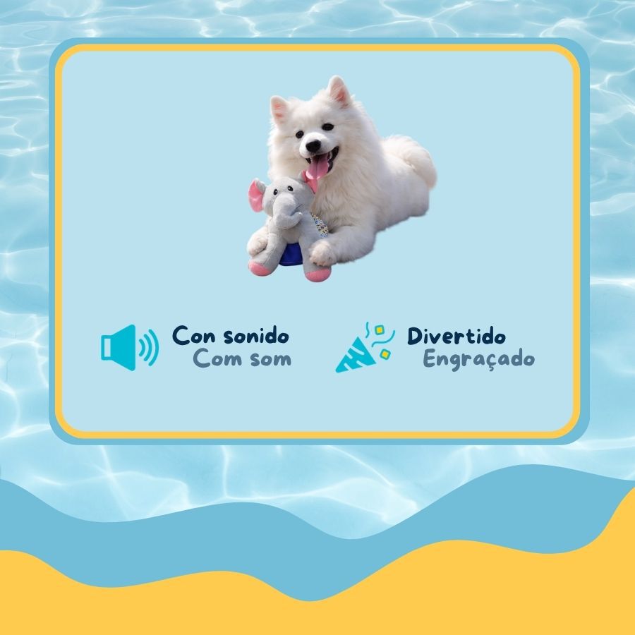 Summer Vibes Elefante Dolce Vita  Peluche para perros, , large indicador imagen numero 4