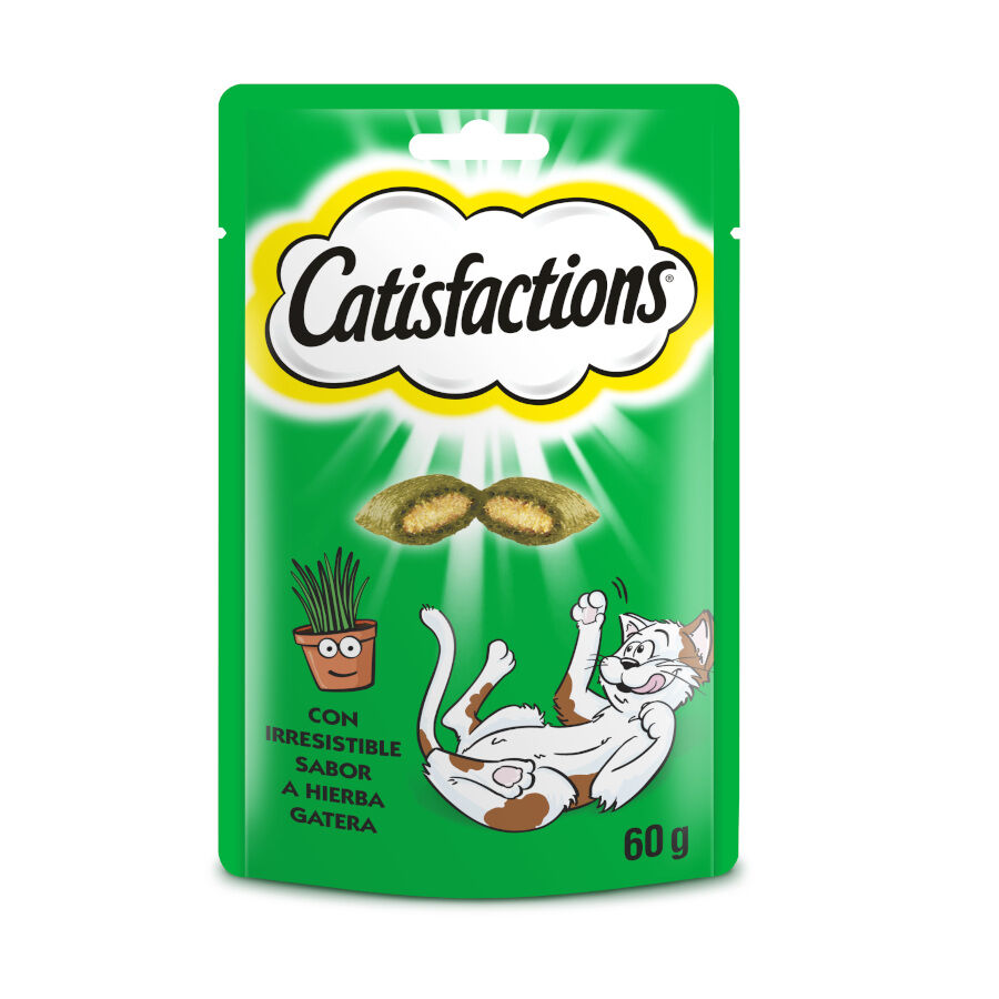 Catisfactions Bocaditos de Hierba Gatera para gatos