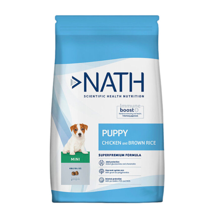 7 kg Nath Puppy Mini Pollo pienso para perros, , large indicador imagen numero 1