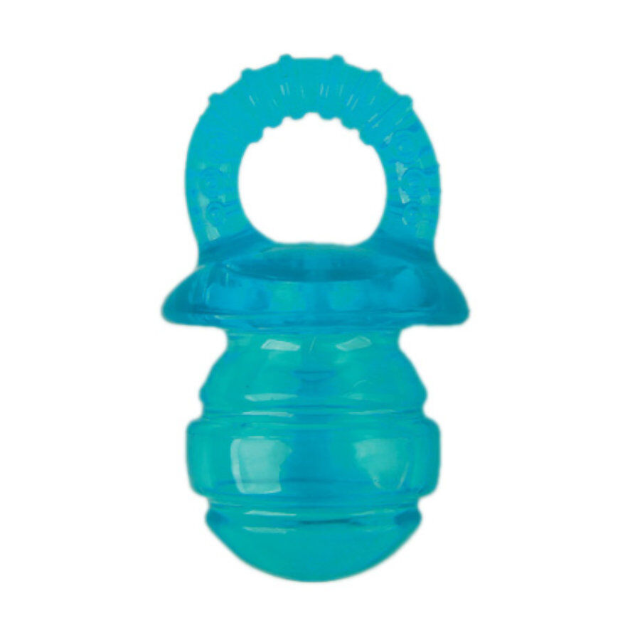 Tootoy! Chew Puppyfier Azul Mordedor blando con sonido para perros, , large indicador imagen numero 1