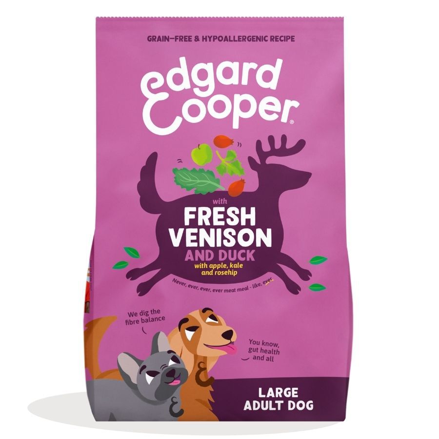 Edgard & Cooper Adult Venado y Pato pienso para perros grandes
