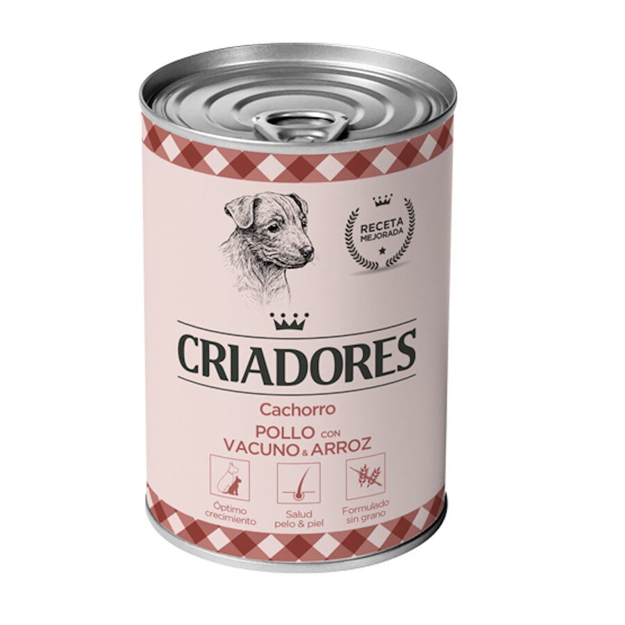 400 g Criadores Pollo y Ternera lata para cachorros, , large indicador imagen numero 1