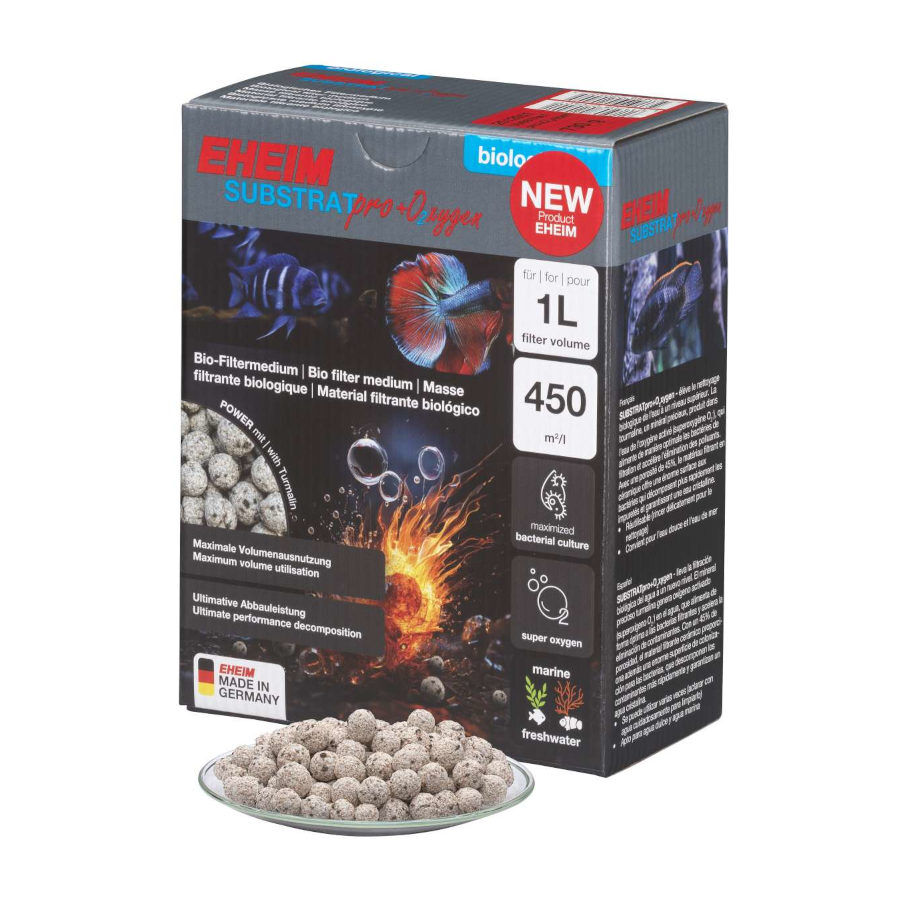 1 L Eheim Substrat pro+O2xygen Material Filtrante para Filtro para acuarios, , large Imagen numero 2