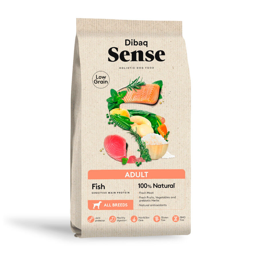 12 kg Dibaq Sense Low Grain Adult Pescado Pienso para perro, , large Imagen numero 1