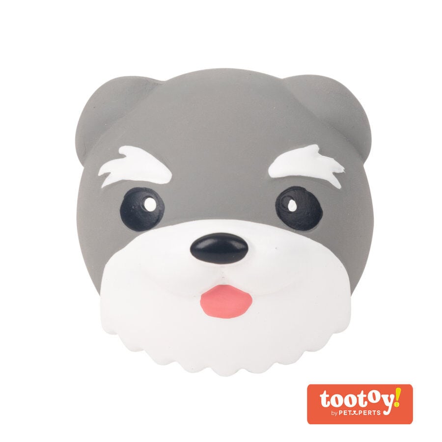 Tootoy! Chew Snauzer mordedor de l&aacute;tex con sonido para perros