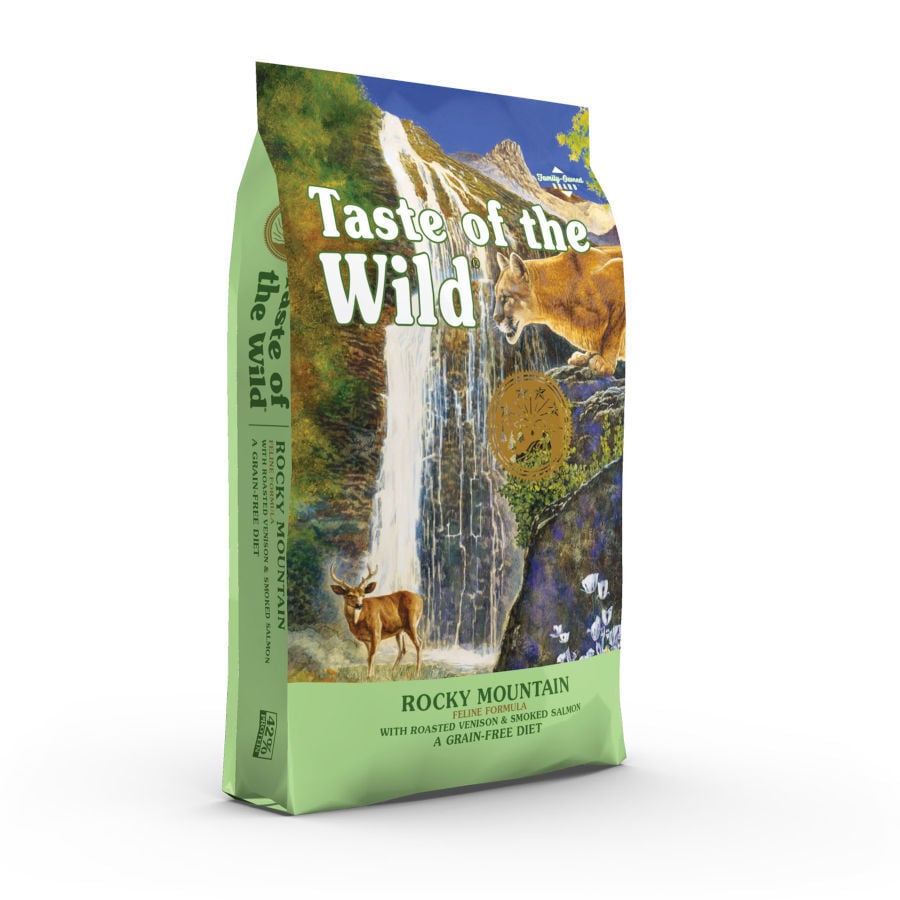 Taste of the Wild Rocky Mountain Venado y Salm&oacute;n pienso para gatos