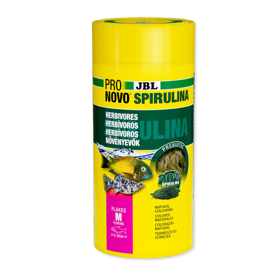 JBL Spirulina Escamas Vegetales para peces algu&iacute;voros, , large Imagen numero 1