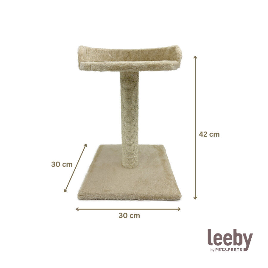 Leeby Simba rascador con cama para gatos, , large indicador imagen numero 5