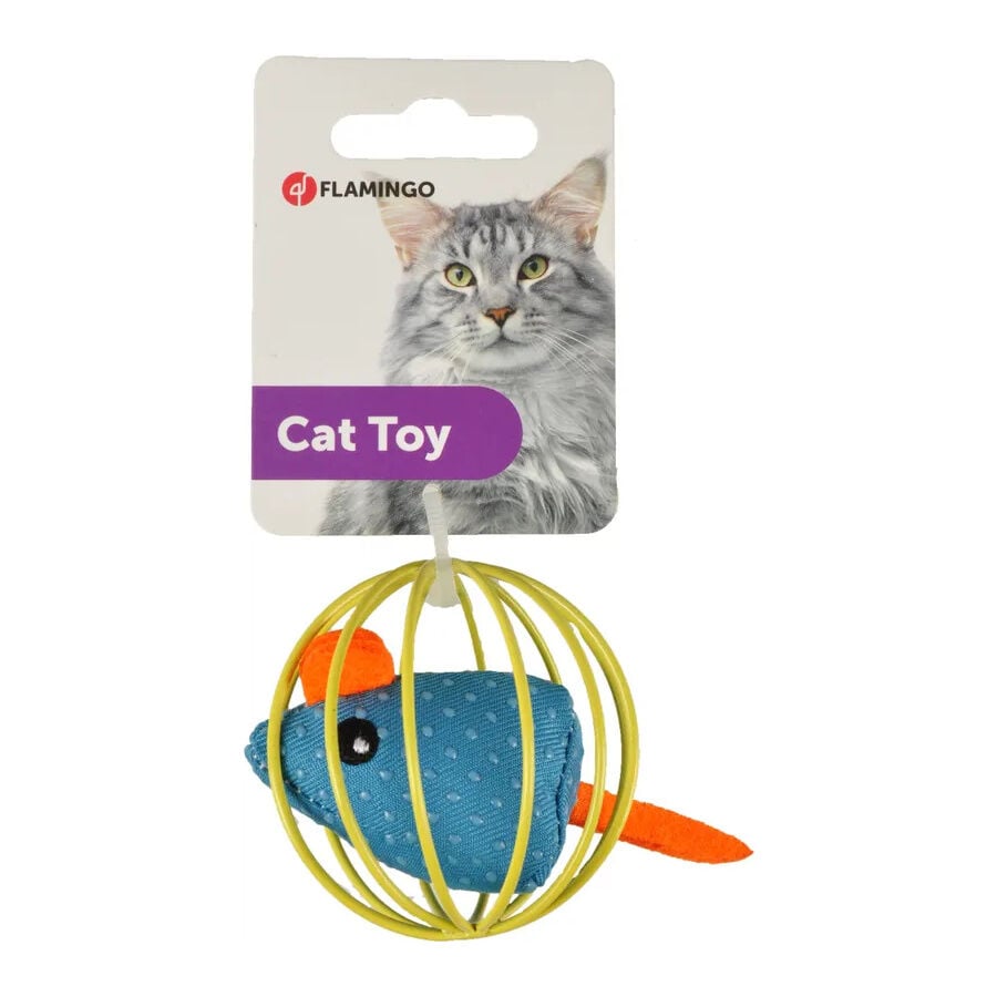 Flamingo Rio Pelota con Rat&oacute;n para gatos, , large indicador imagen numero 2