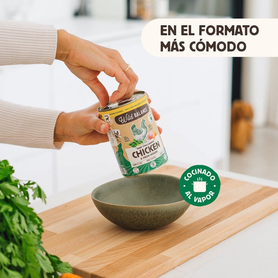 400 g Wild Balance BARF Pollo y Vegetales lata para perros, , large indicador imagen numero 3