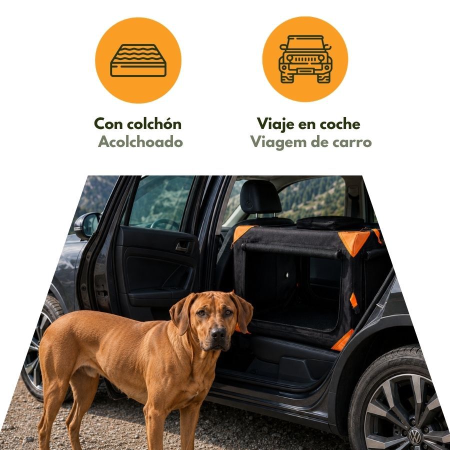 Outech X-perience Transportin Tela Plegable para perros, , large indicador imagen numero 3