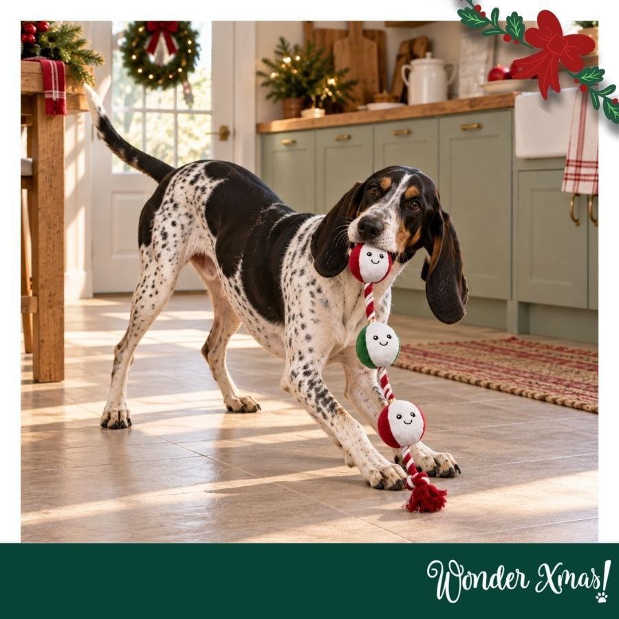 Wonder Christmas Cuerda y Cascabel Juguete para perros, , large Imagen numero 2