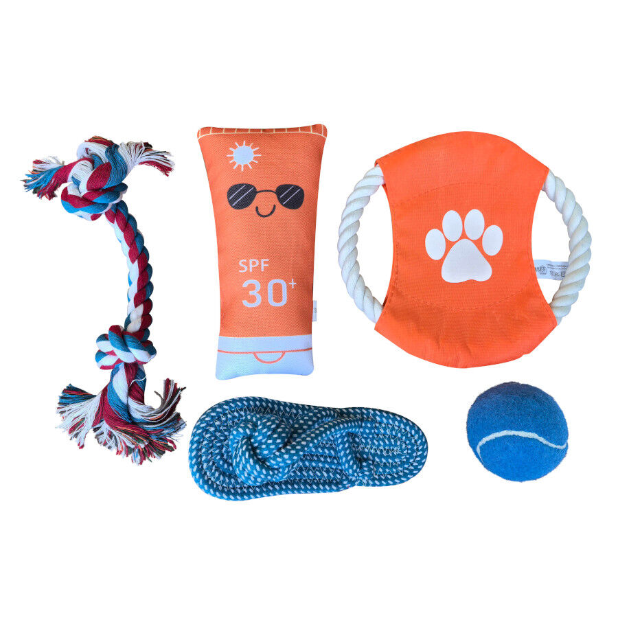 Summer Vibes The Beach Club Set Juguetes para perros, , large indicador imagen numero 2