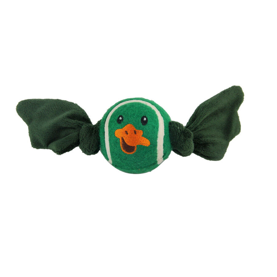 Tootoy! Chase Duck Ball pelota de tenis con sonido crujiente para perros, , large indicador imagen numero 2