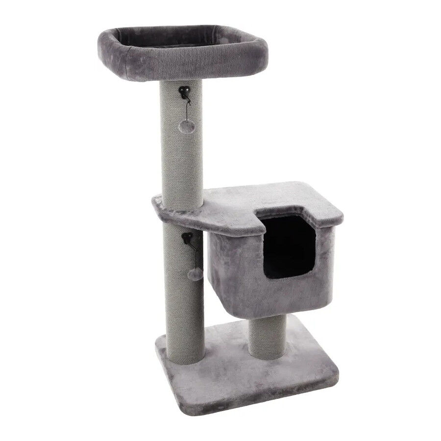 Flamingo Viola &Aacute;rbol Rascador con cueva para gatos, , large Imagen numero 1