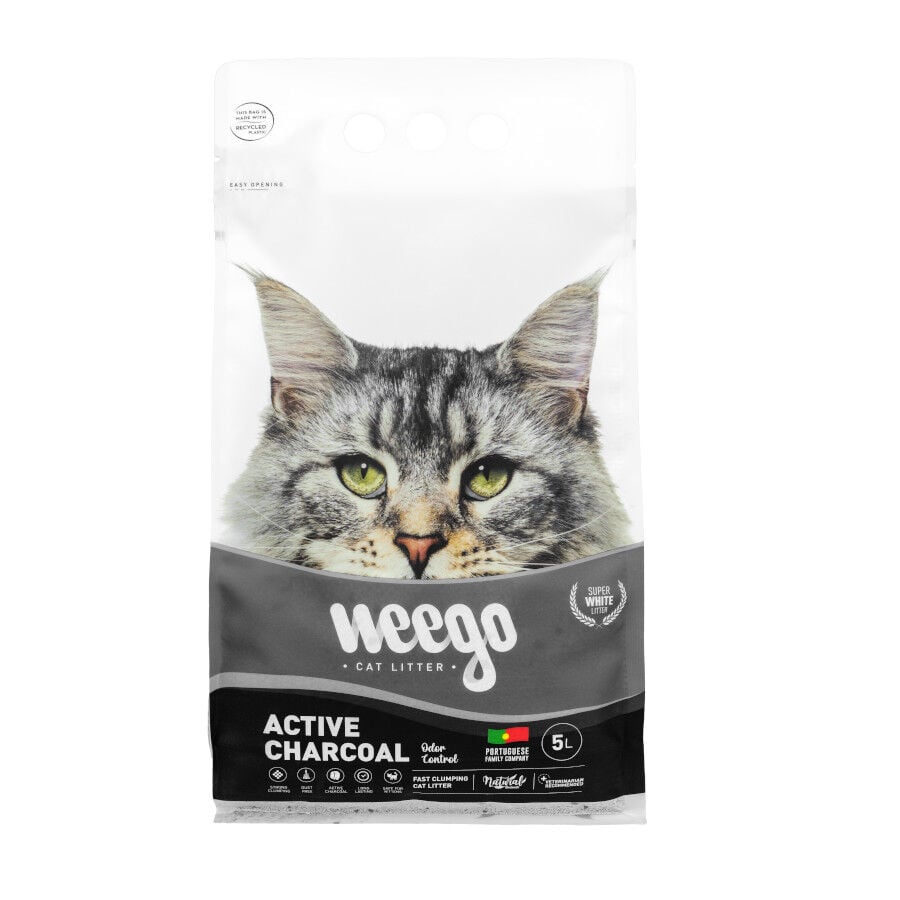 Weego Active Charcoal Arena aglomerante para gatos, , large indicador imagen numero 1